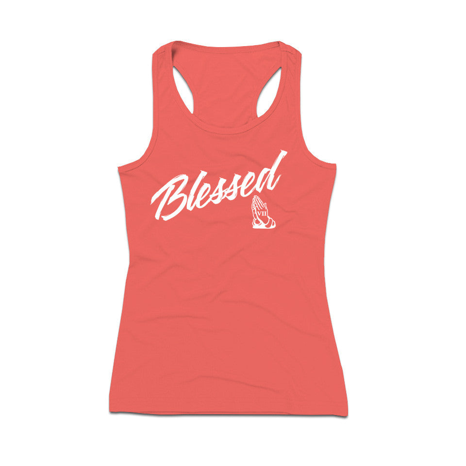 BLESSED Script Tank Top