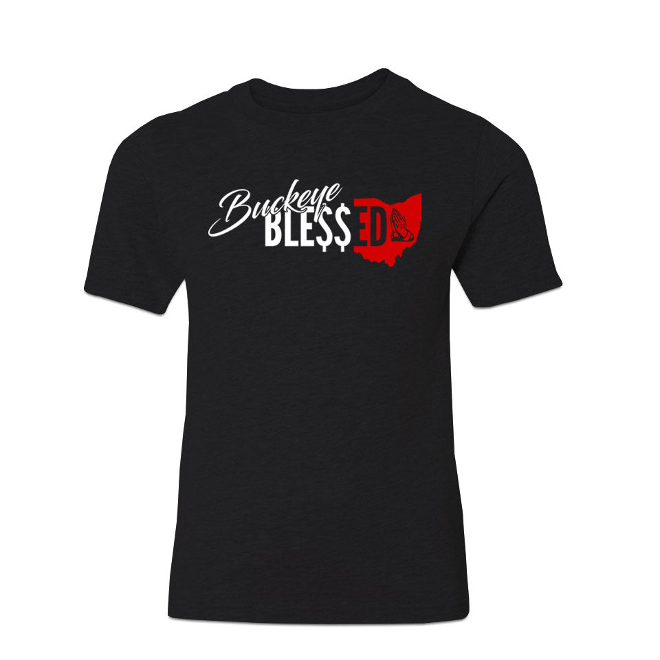 Youth Buckeye BLE$$ED T-Shirt