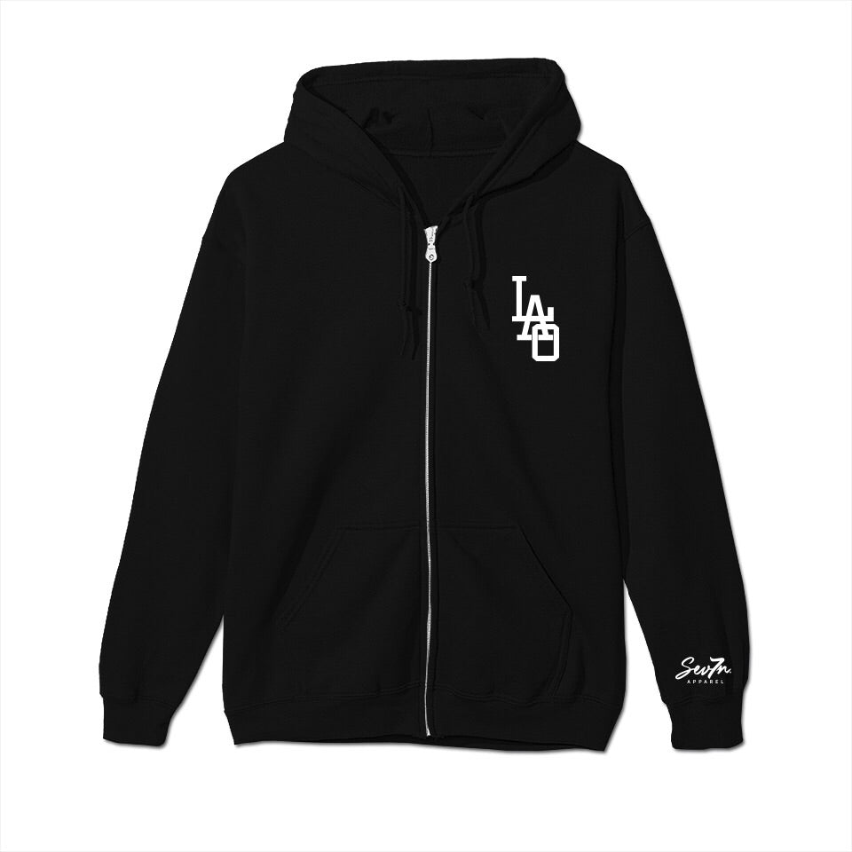 3 Headed Lotus Elephant Zip up Hoodies