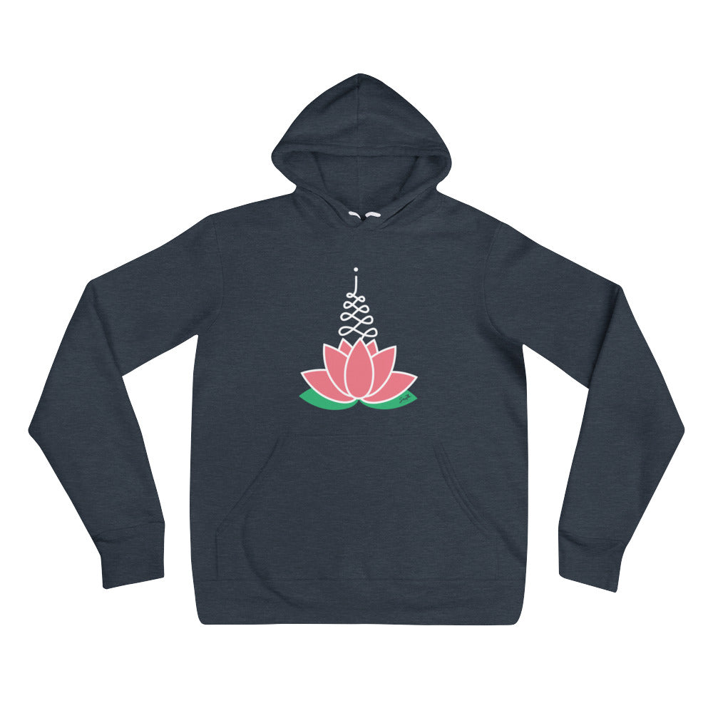 Pink Lotus Unisex hoodie