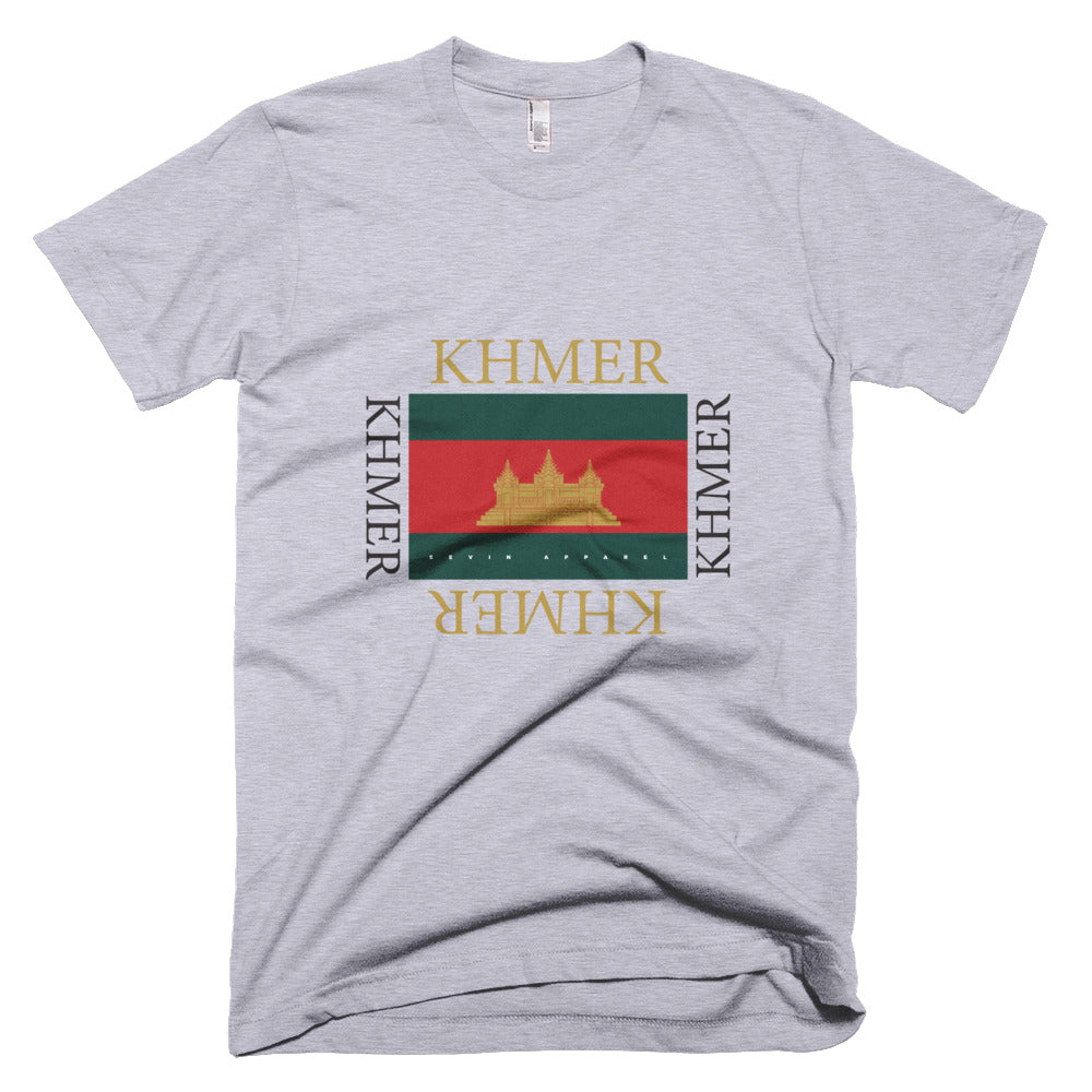 Khmer Temple Stripe Blk T-Shirt