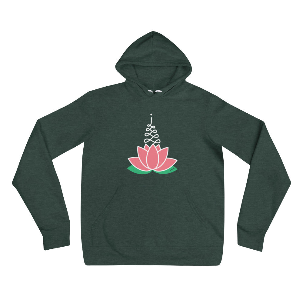 Pink Lotus Unisex hoodie