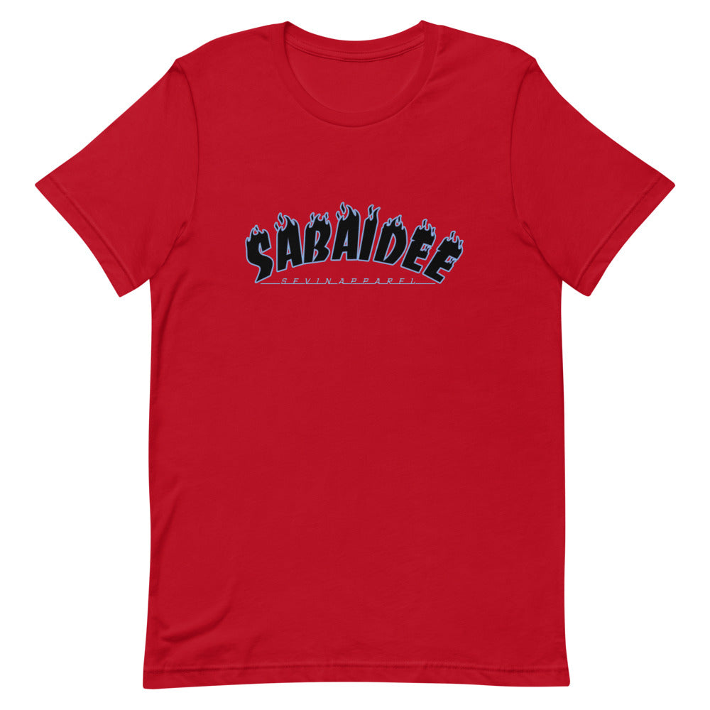 Sabaidee Flame Short-Sleeve Unisex T-Shirt