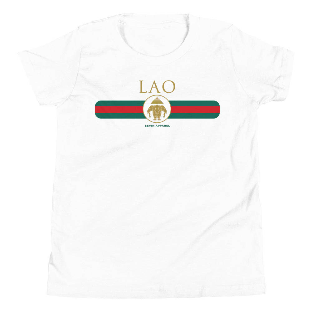Youth Lao Stripe Short Sleeve T-Shirt