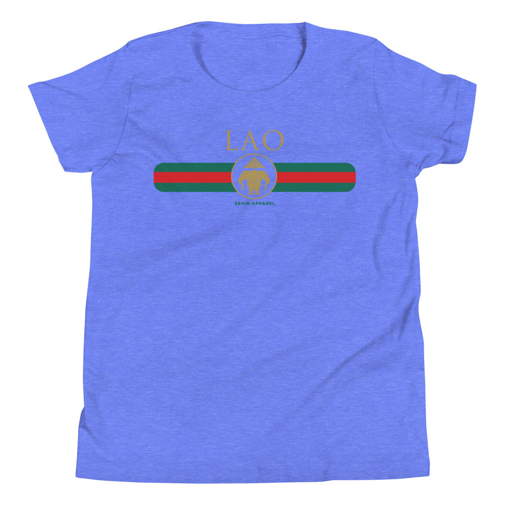 Youth Lao Stripe Short Sleeve T-Shirt
