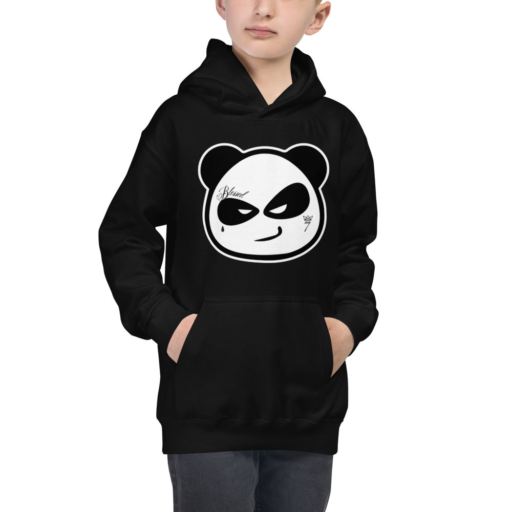 Kids Blessed Panda Hoodie