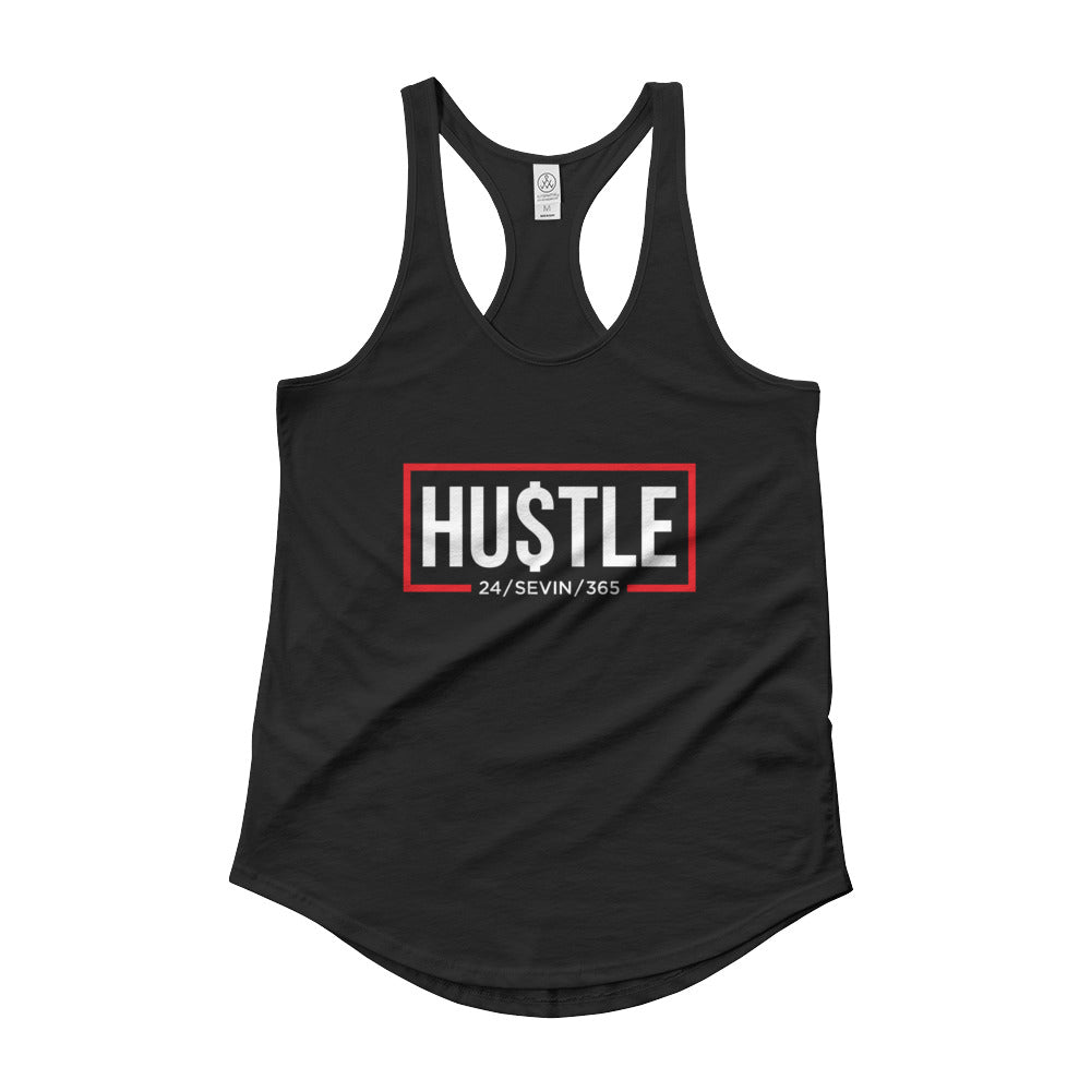 Women's Hustle 365 Black Tank top
