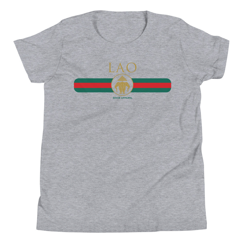 Youth Lao Stripe Short Sleeve T-Shirt