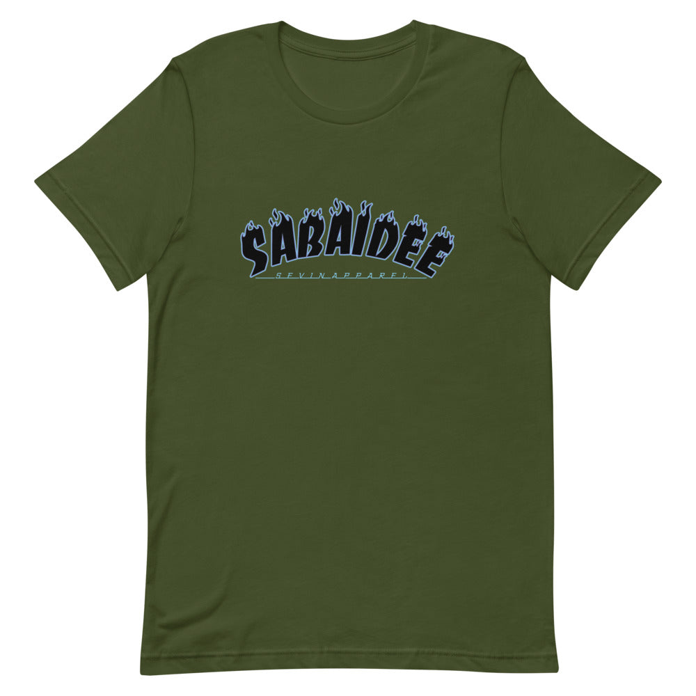 Sabaidee Flame Short-Sleeve Unisex T-Shirt