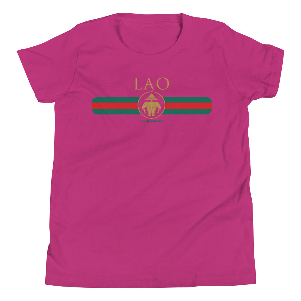 Youth Lao Stripe Short Sleeve T-Shirt