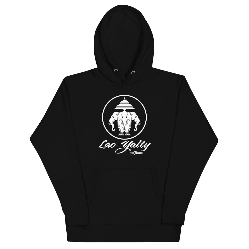 Lao-Yalty Hoodie Black/White