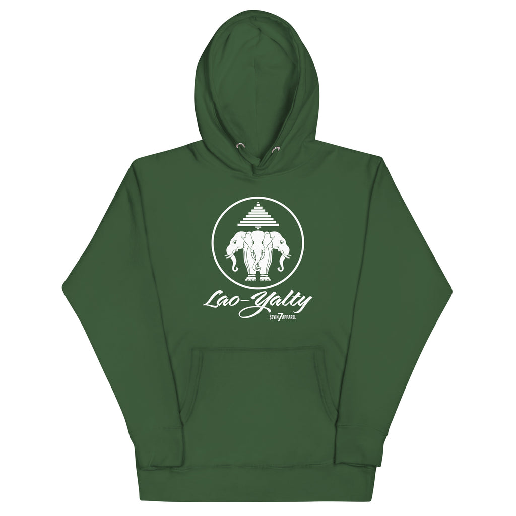 Lao-Yalty Hoodie Black/White