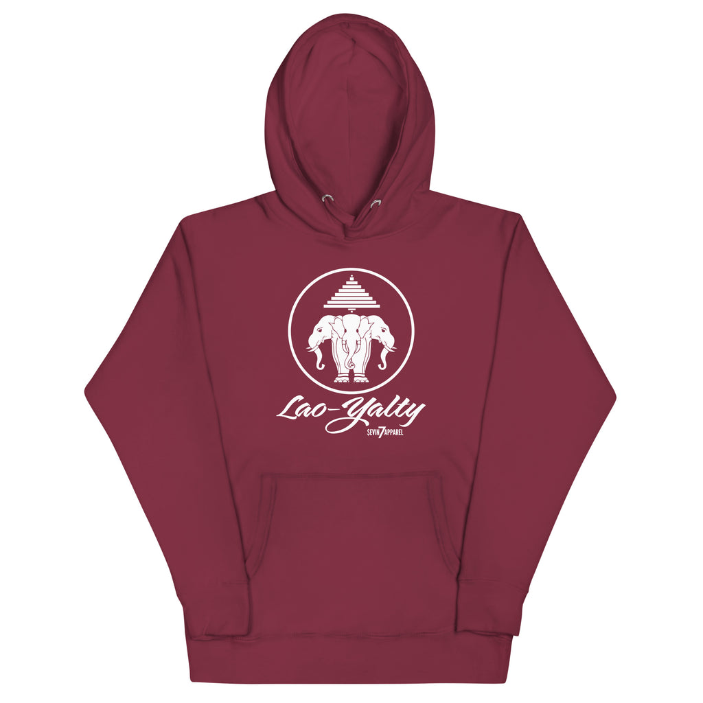 Lao-Yalty Hoodie Black/White
