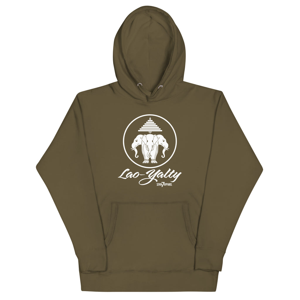 Lao-Yalty Hoodie Black/White