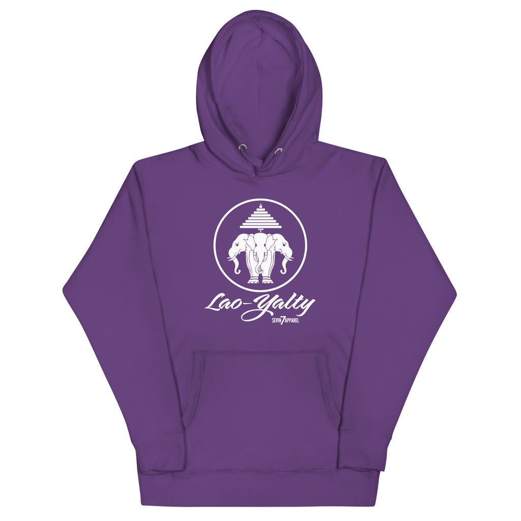 Lao-Yalty Hoodie Black/White