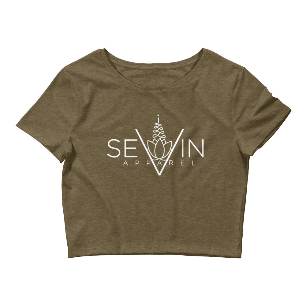 Sevin Lotus Women’s Crop Tee