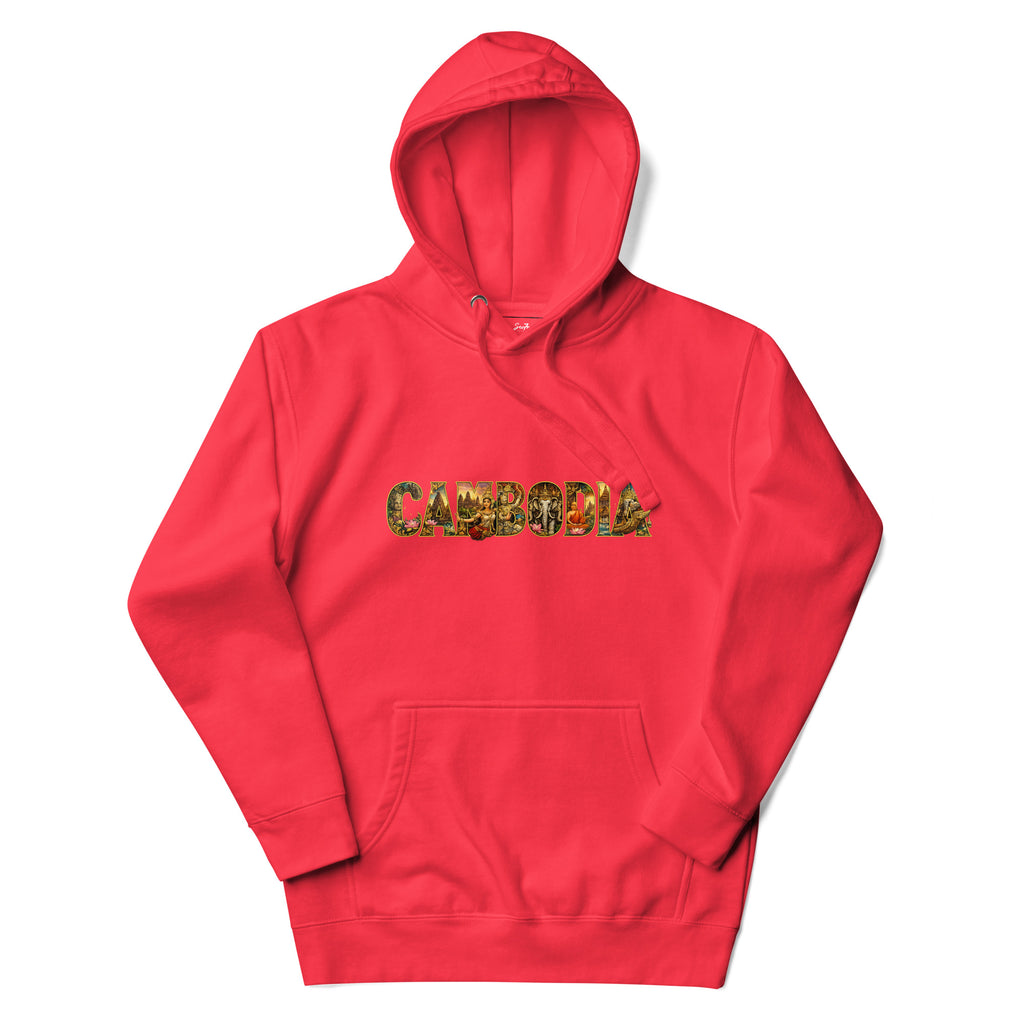 Cambodian Word Art Hoodie