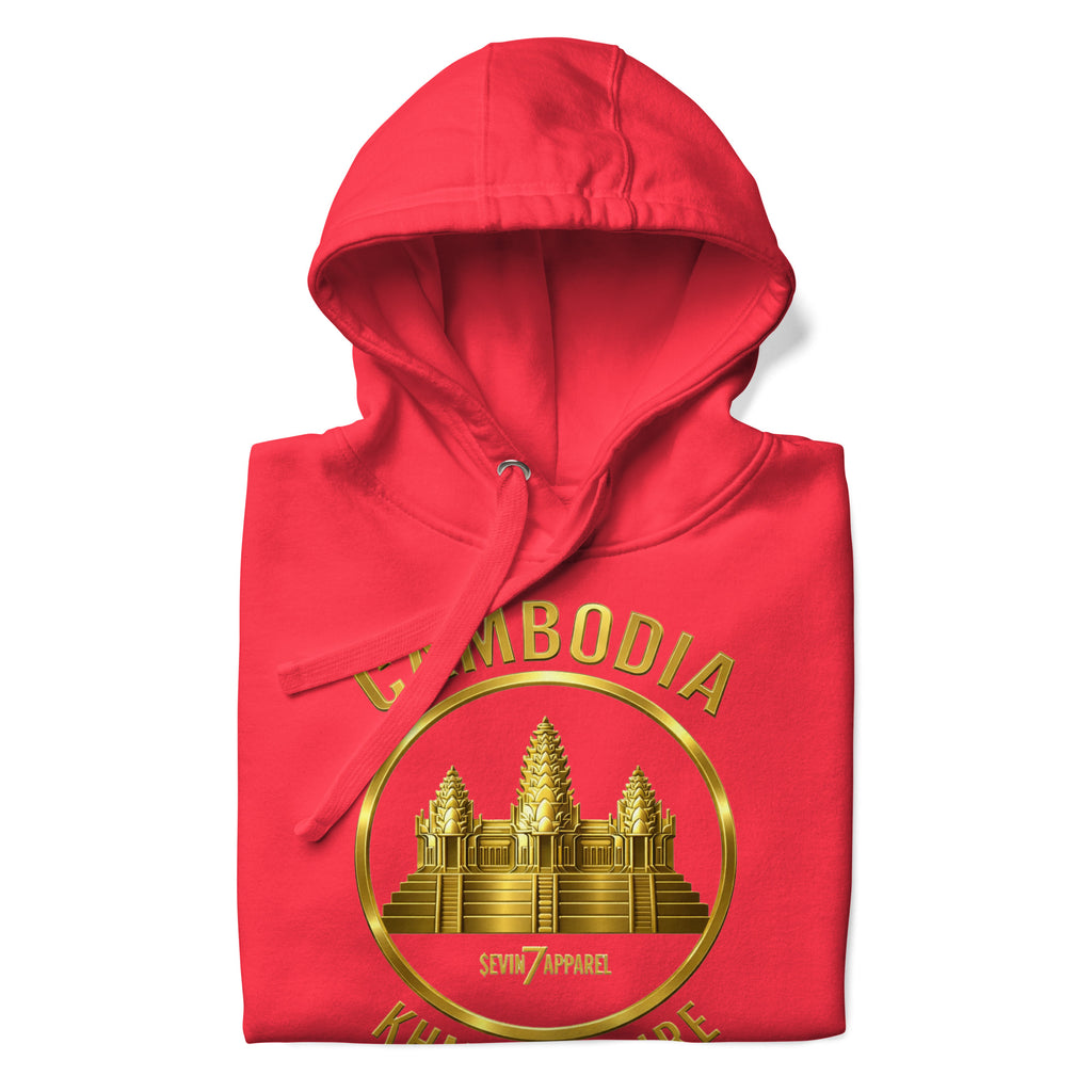Cambodian Khmer Empire Gold Hoodie