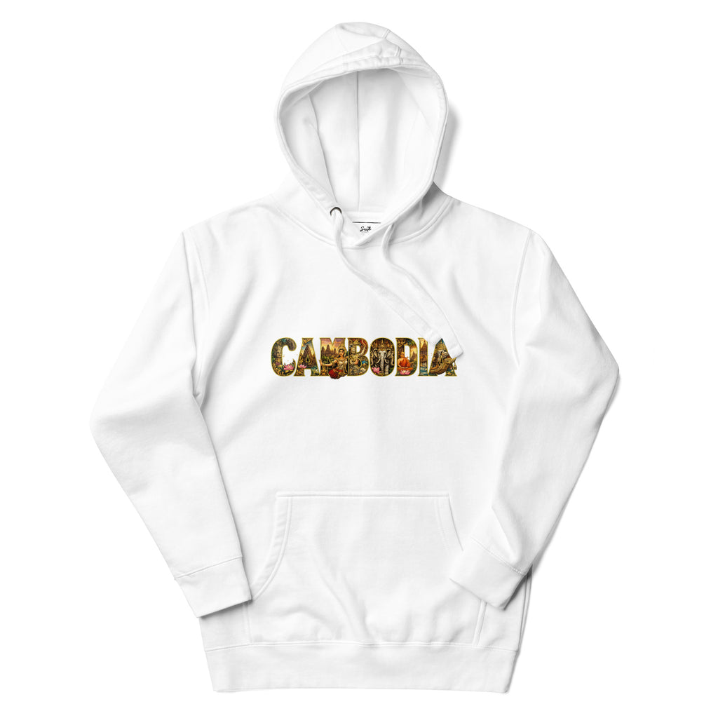 Cambodian Word Art Hoodie