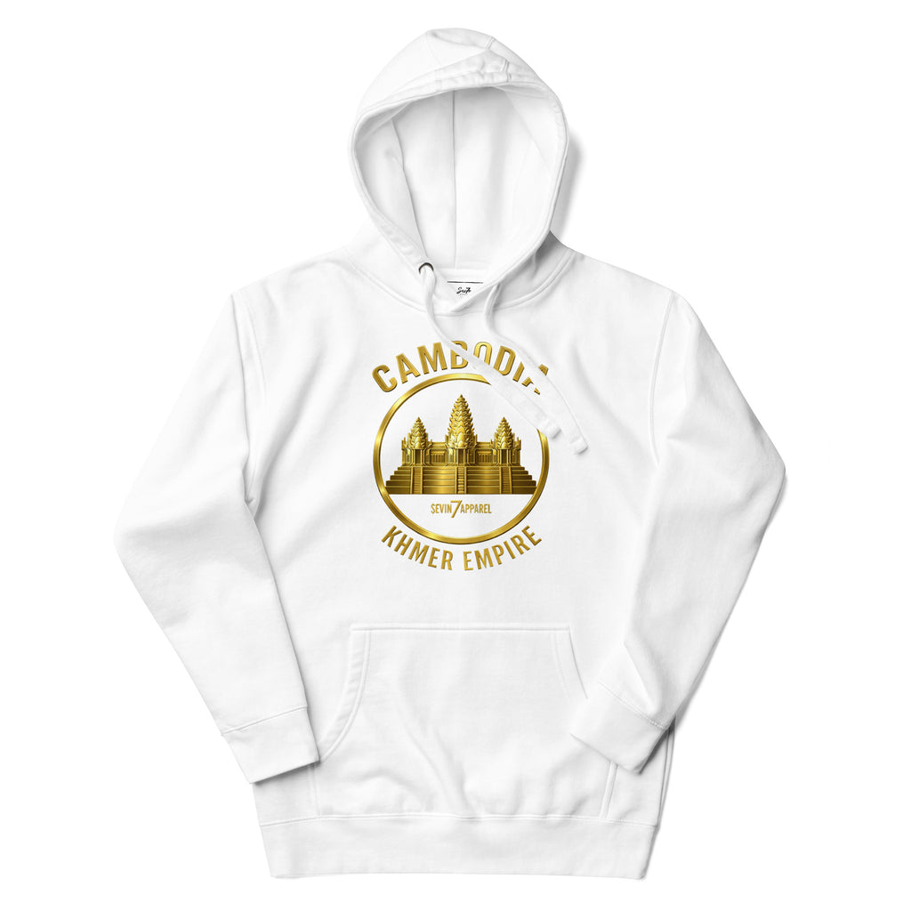 Cambodian Khmer Empire Gold Hoodie