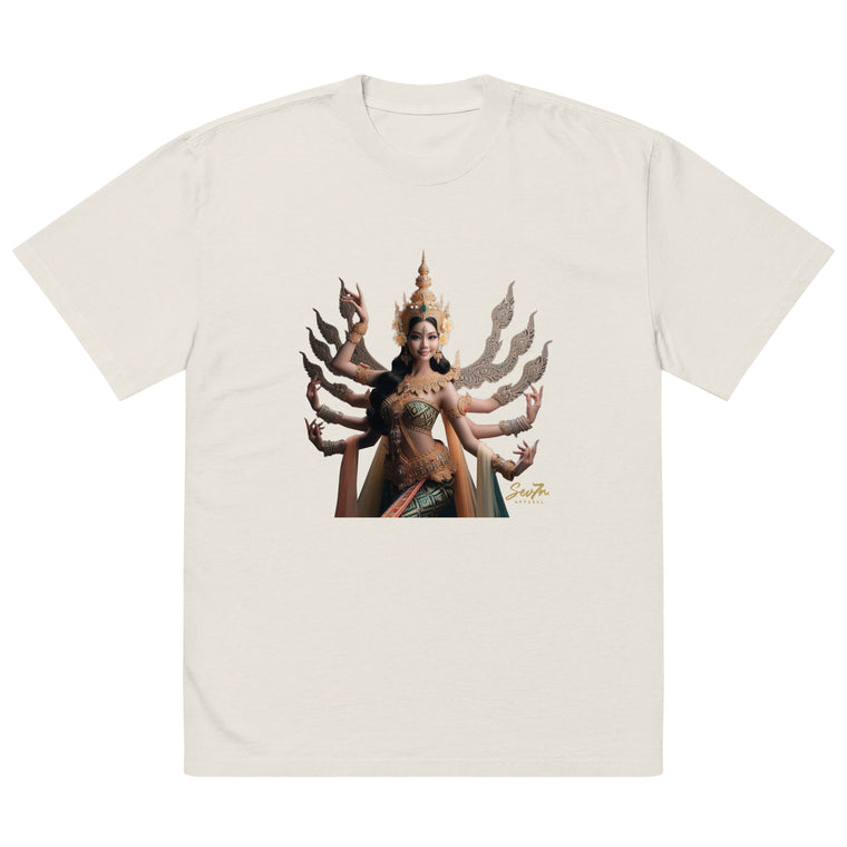 Fawn Oversized faded t-shirt