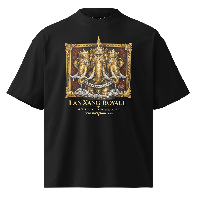 Lan Xang Royal oversized high neck t-shirt