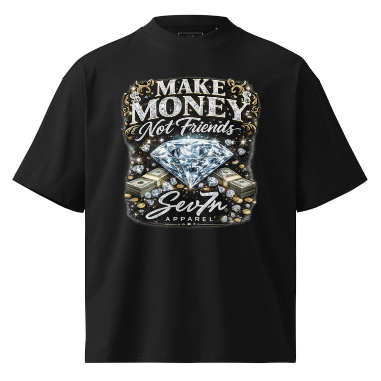 Sev7n Make Money Not Friends - Oversized T-Shirt