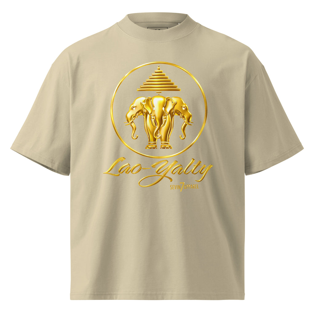 LAOYALTY-GOLD NEW - Oversized T-Shirt