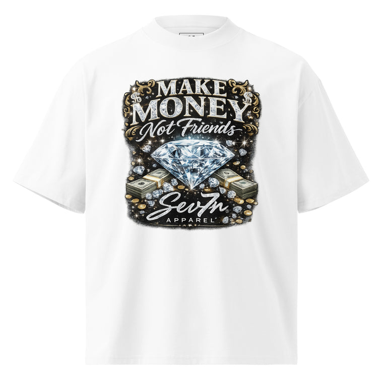 Sev7n Make Money Not Friends - Oversized T-Shirt