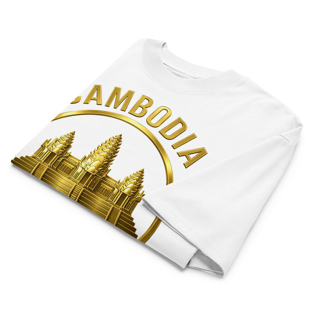 Cambodia Khmer Empire Gold - Oversized T-Shirt