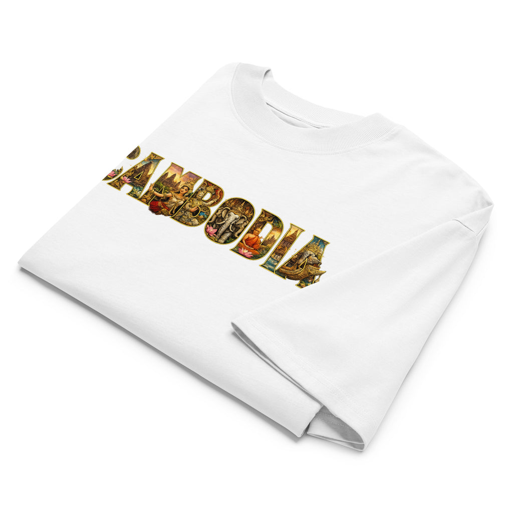 CAMBODIA FONT - Oversized T-Shirt