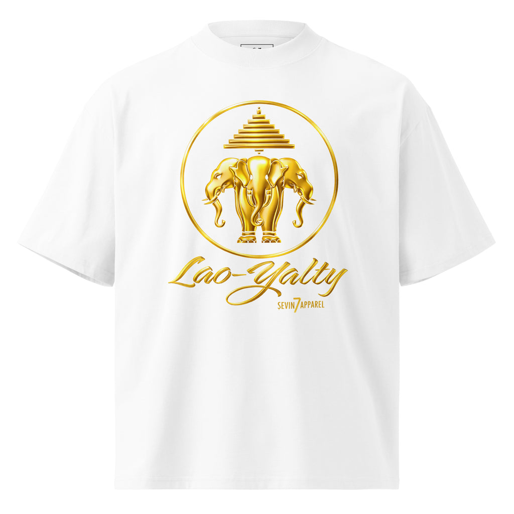 LAOYALTY-GOLD NEW - Oversized T-Shirt