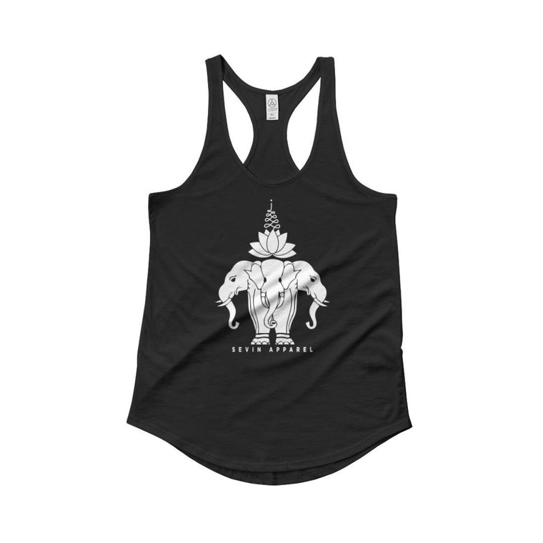 Women’s Lotus Elephant tank top
