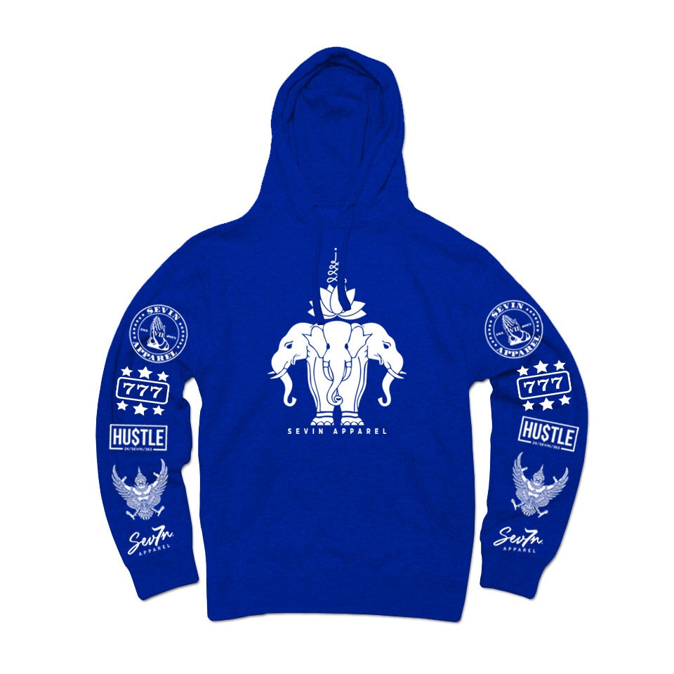 Lotus Elephant w/ Tatted Arms Hoodie