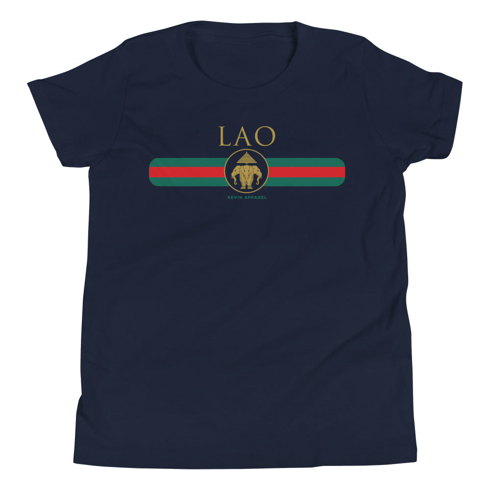 Youth Lao Stripe Short Sleeve T-Shirt