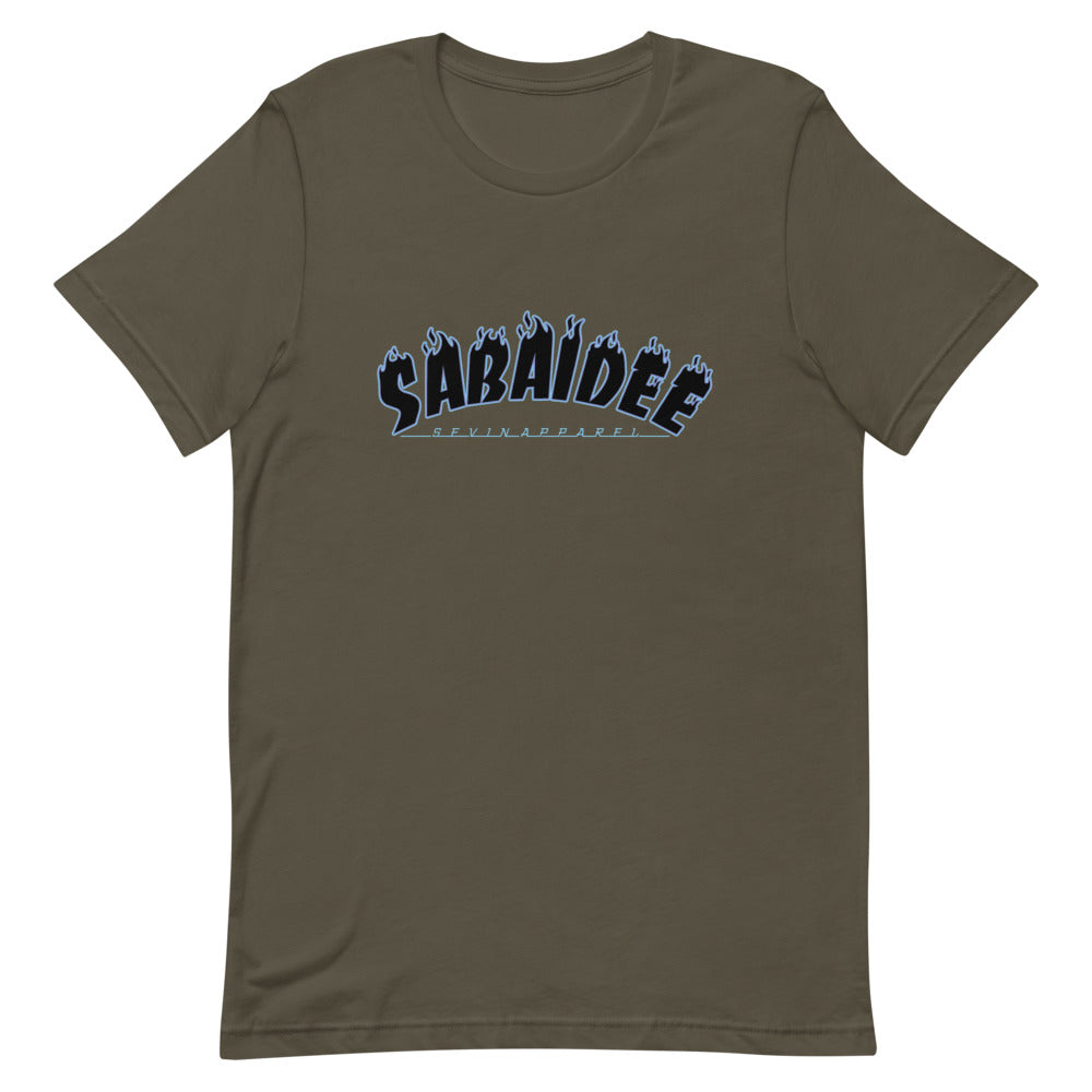 Sabaidee Flame Short-Sleeve Unisex T-Shirt