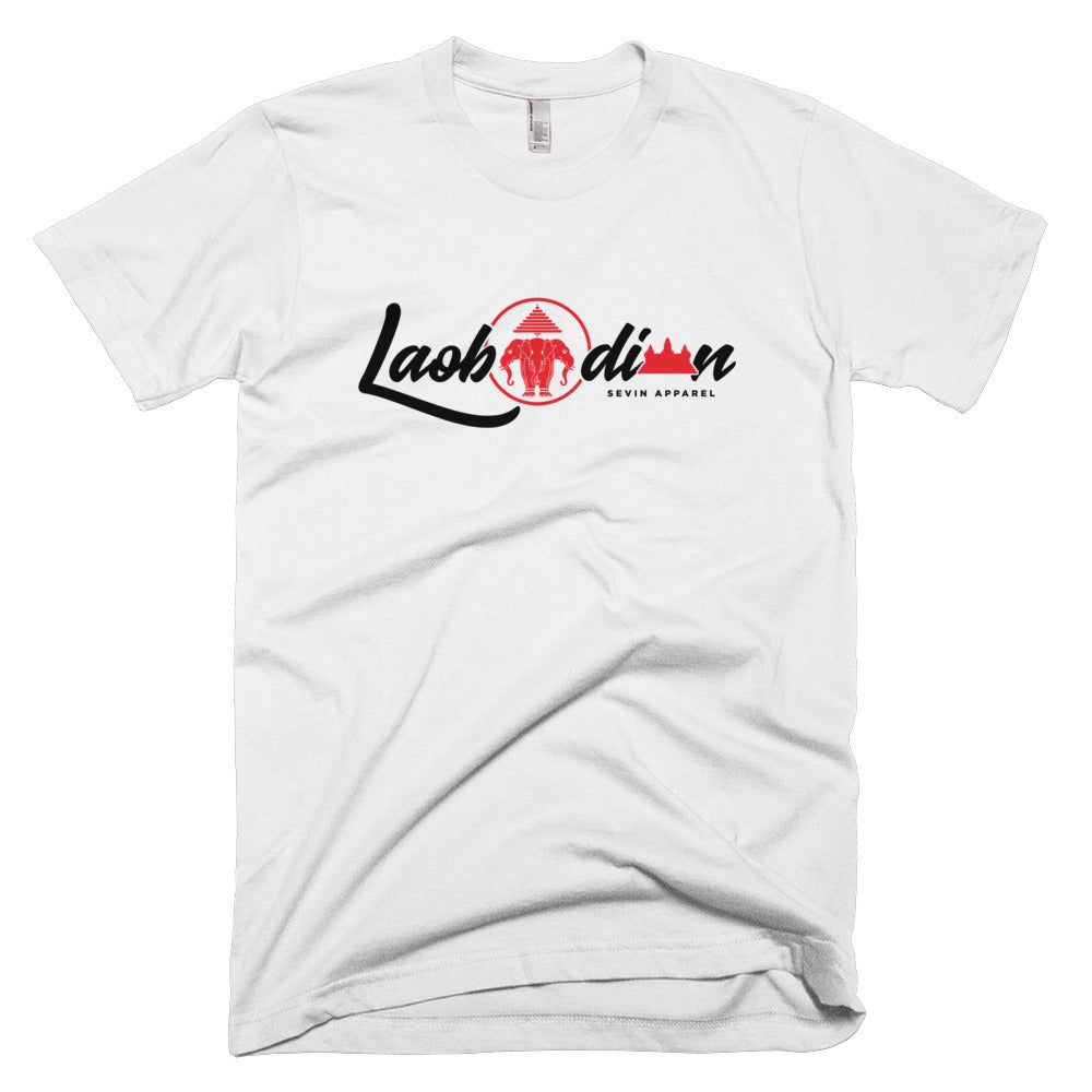 LaoBodian Red/Black Print T-Shirt
